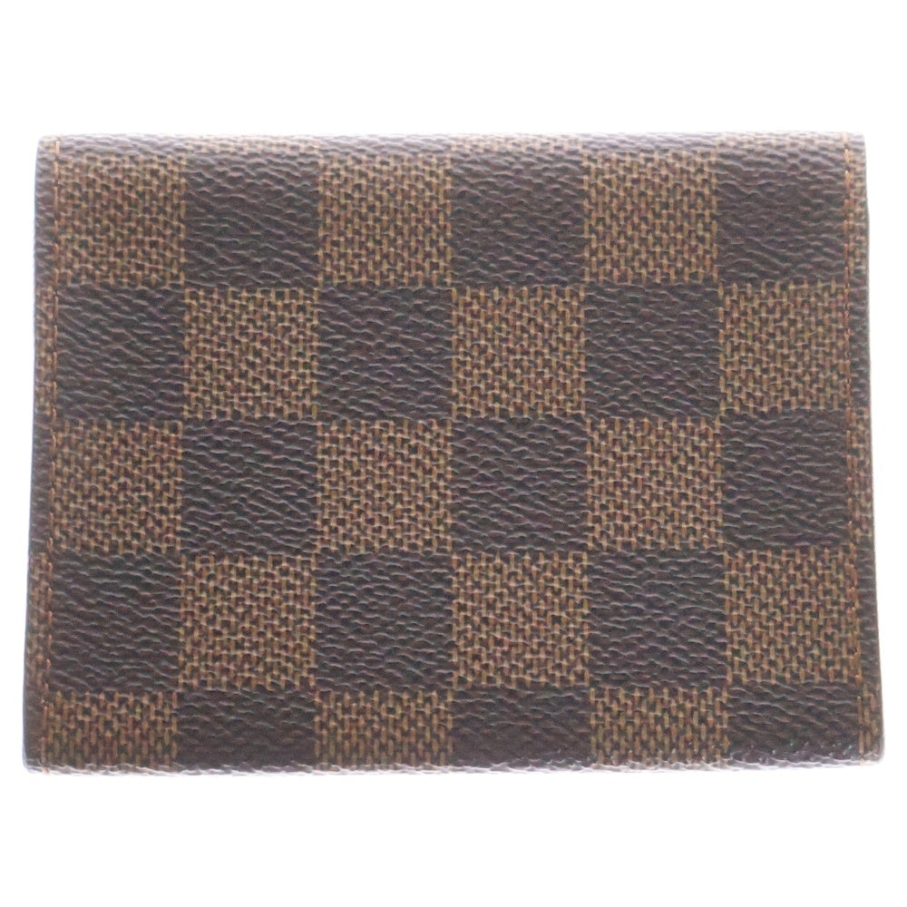 LOUIS VUITTON(ルイヴィトン) ダミエ アンヴェロップ・カルト ドゥ ヴィジット カードケース コインケース 財布 ブラウン PVC N62920