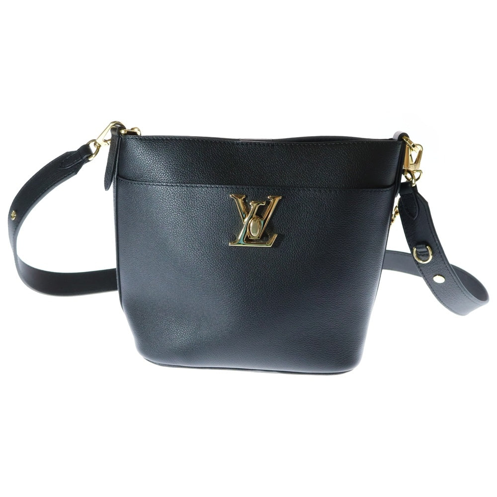 LOUIS VUITTON(ルイヴィトン) ロック&ウォーク ショルダーバッグ チェーンバッグ ブラック ゴールド金具 M24006