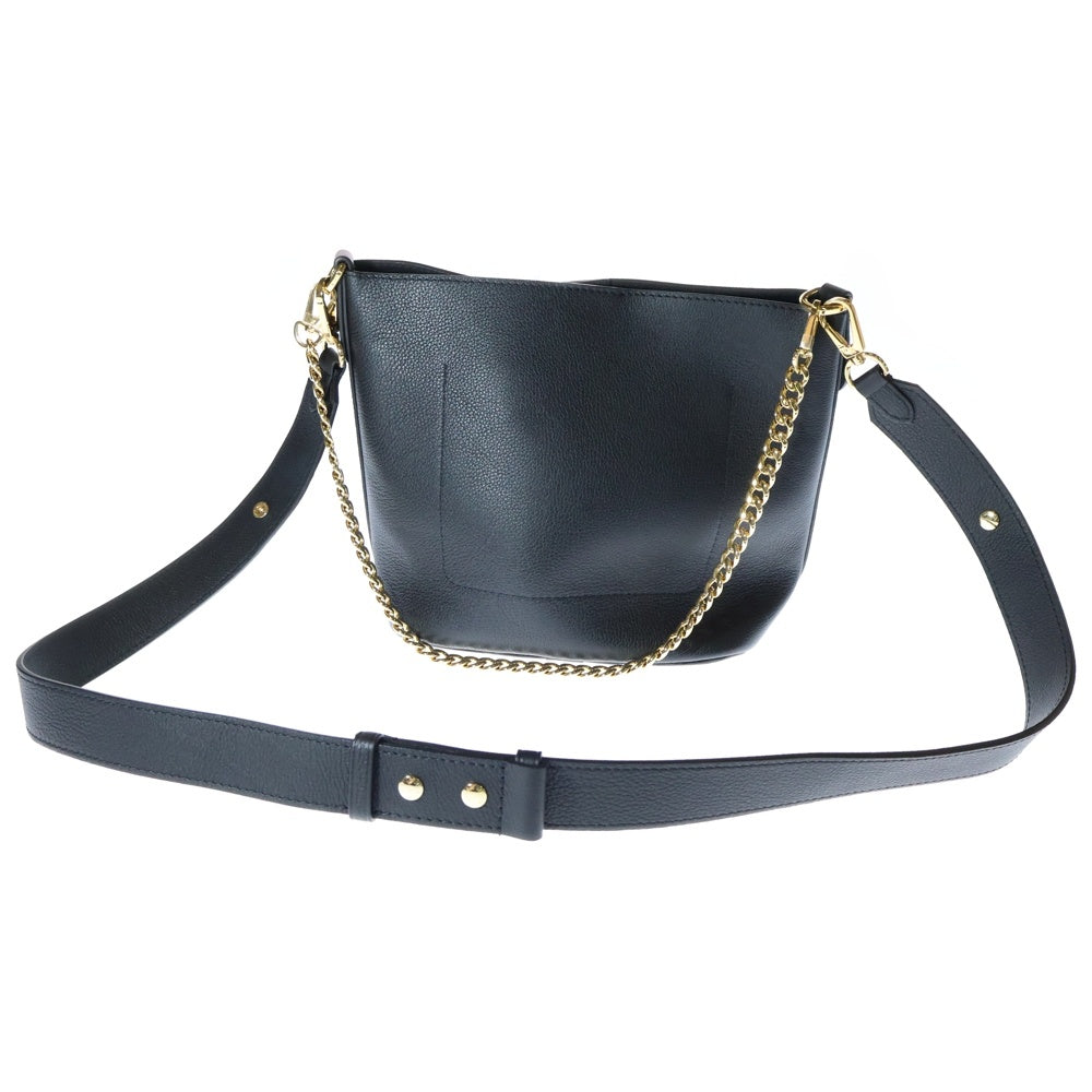 LOUIS VUITTON(ルイヴィトン) ロック&ウォーク ショルダーバッグ チェーンバッグ ブラック ゴールド金具 M24006