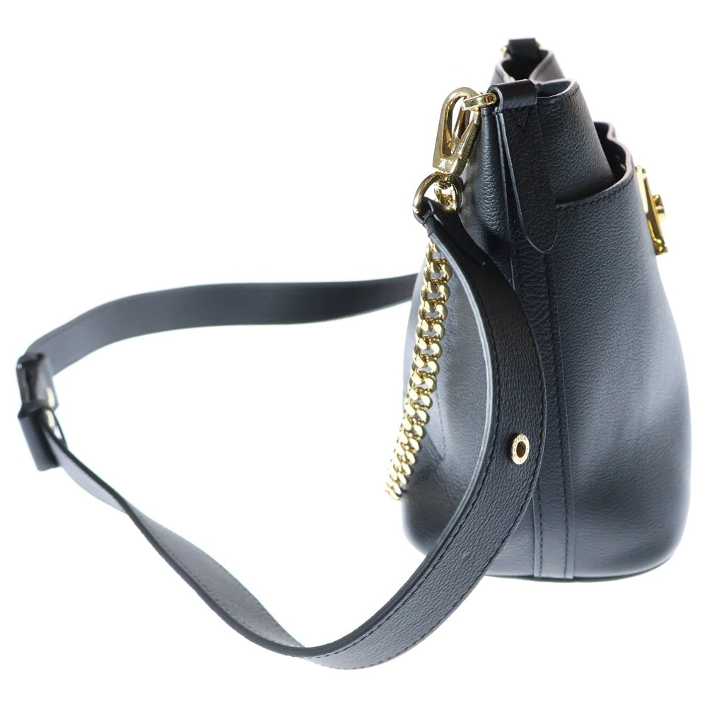 LOUIS VUITTON(ルイヴィトン) ロック&ウォーク ショルダーバッグ チェーンバッグ ブラック ゴールド金具 M24006