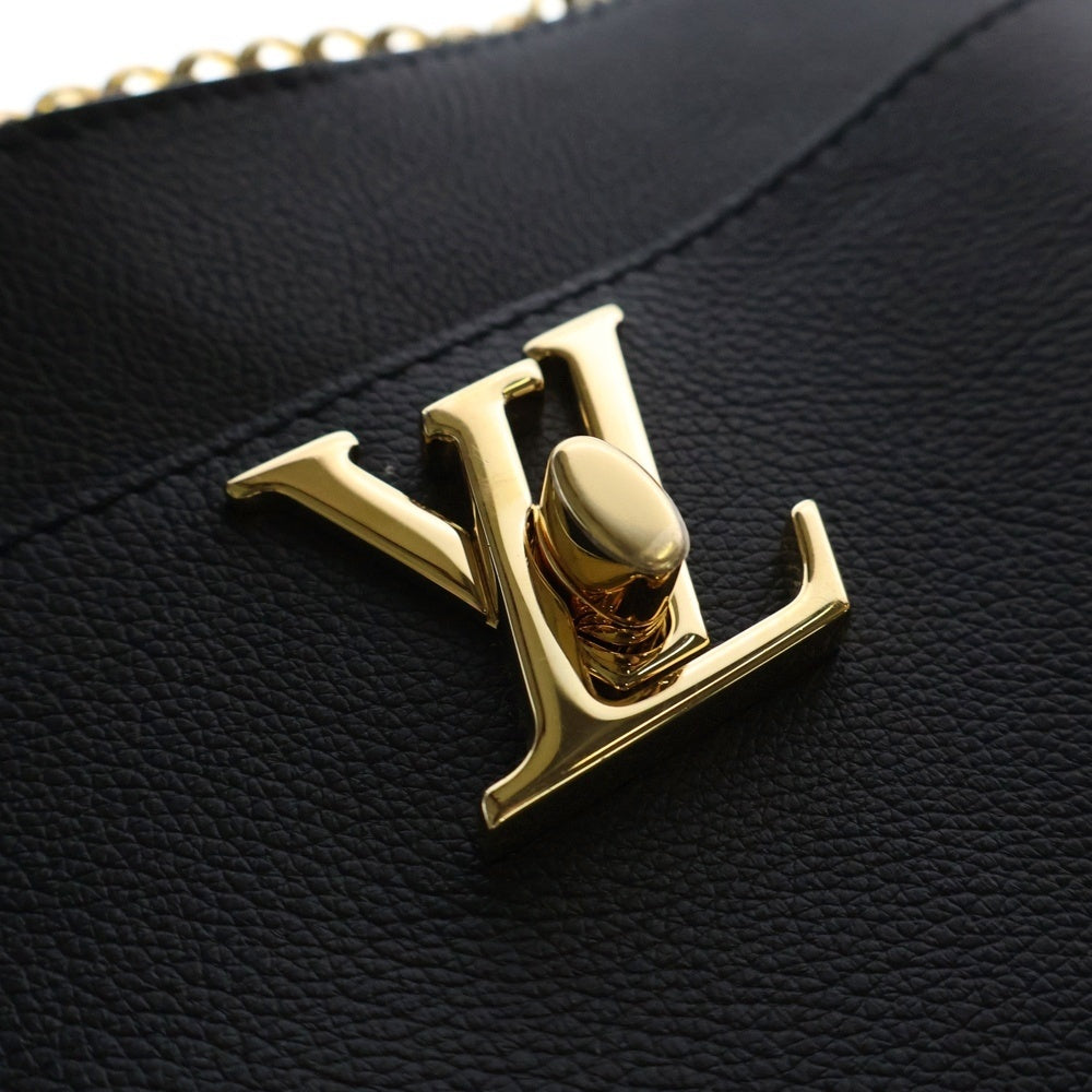 LOUIS VUITTON(ルイヴィトン) ロック&ウォーク ショルダーバッグ チェーンバッグ ブラック ゴールド金具 M24006