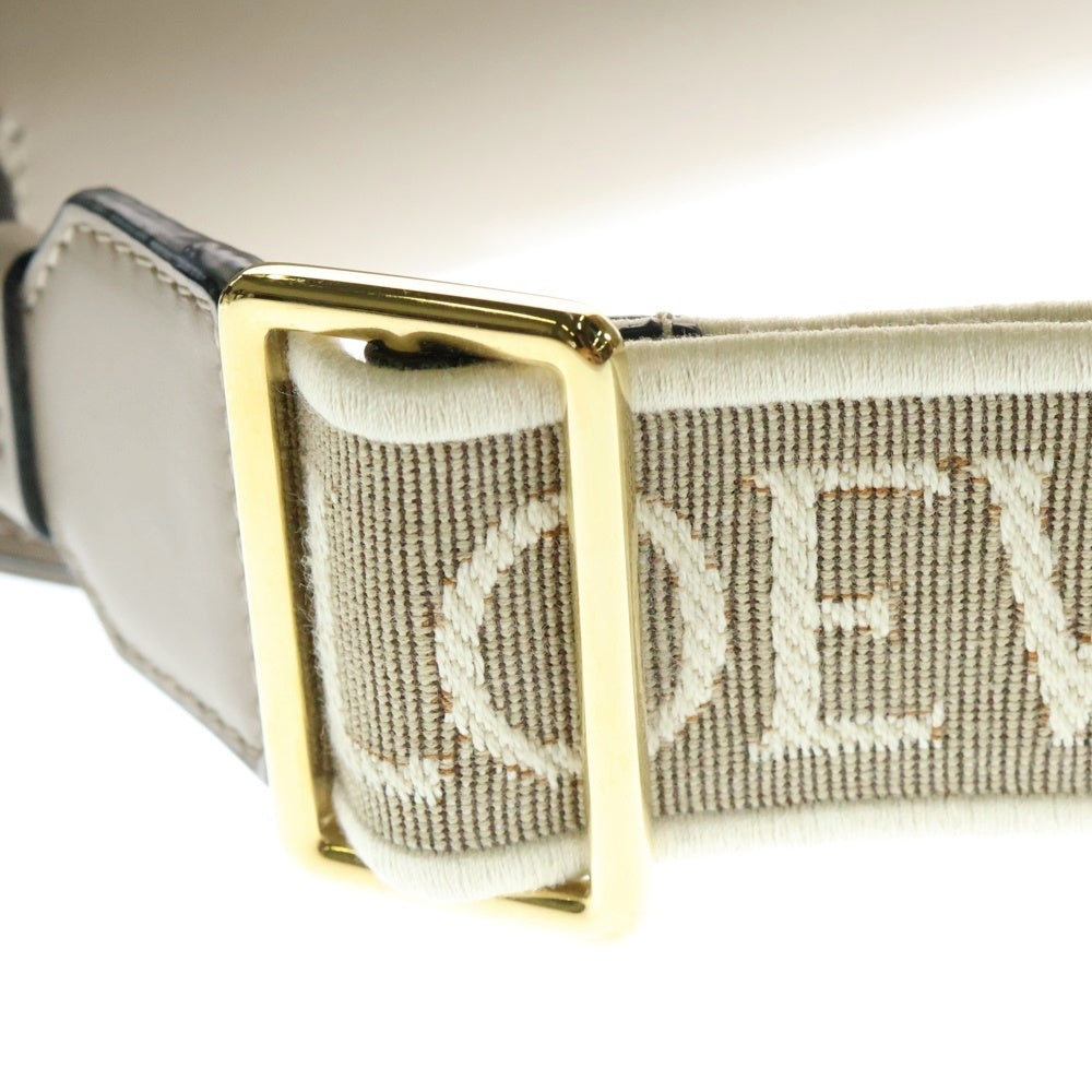 LOEWE(ロエベ) ゲートデュアルスモール ショルダーバッグ グレージュ ソフトカーフ