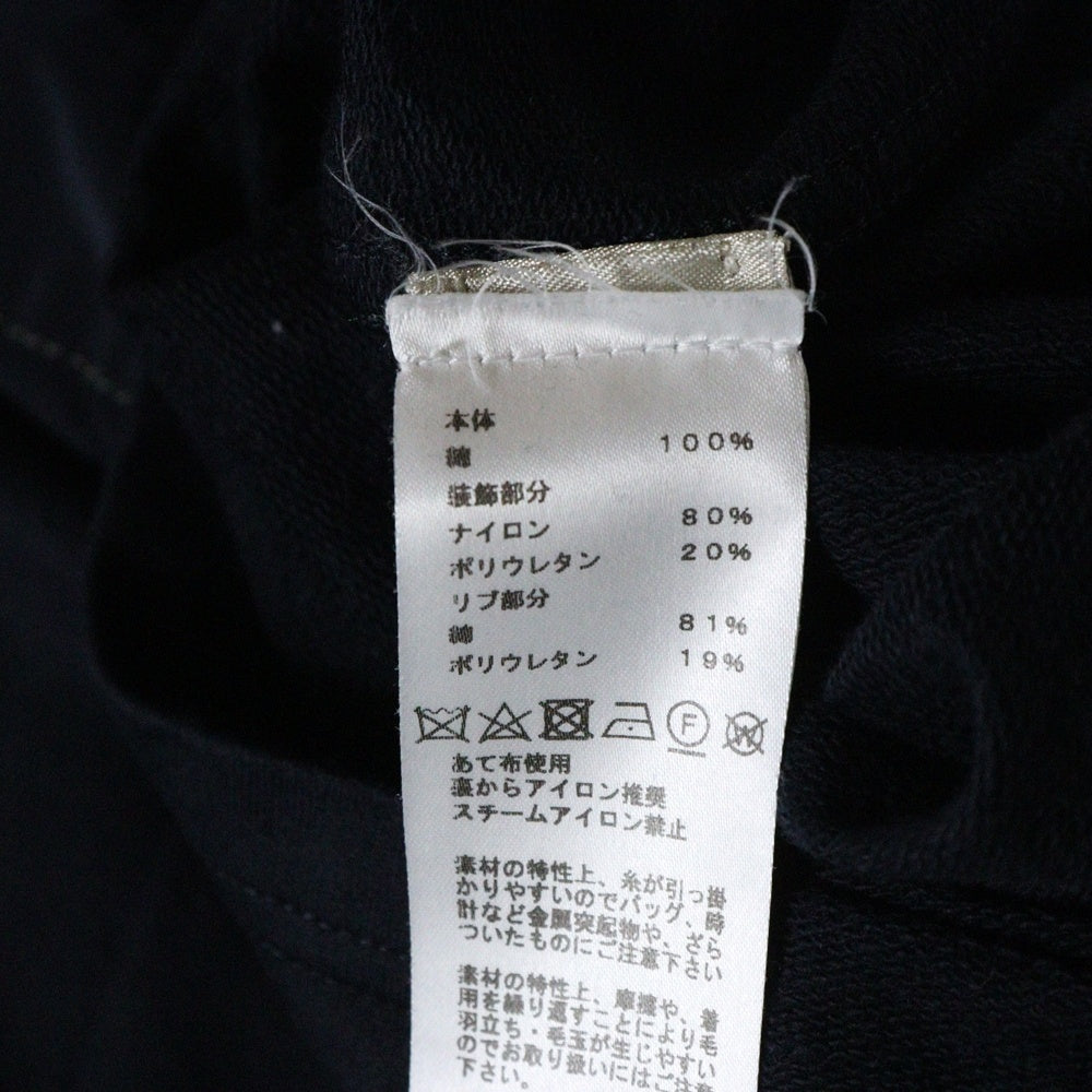 HERMES(エルメス) ポケットデザイン クルーネック ロングスリーブ 長袖Tシャツ カットソー ネイビー