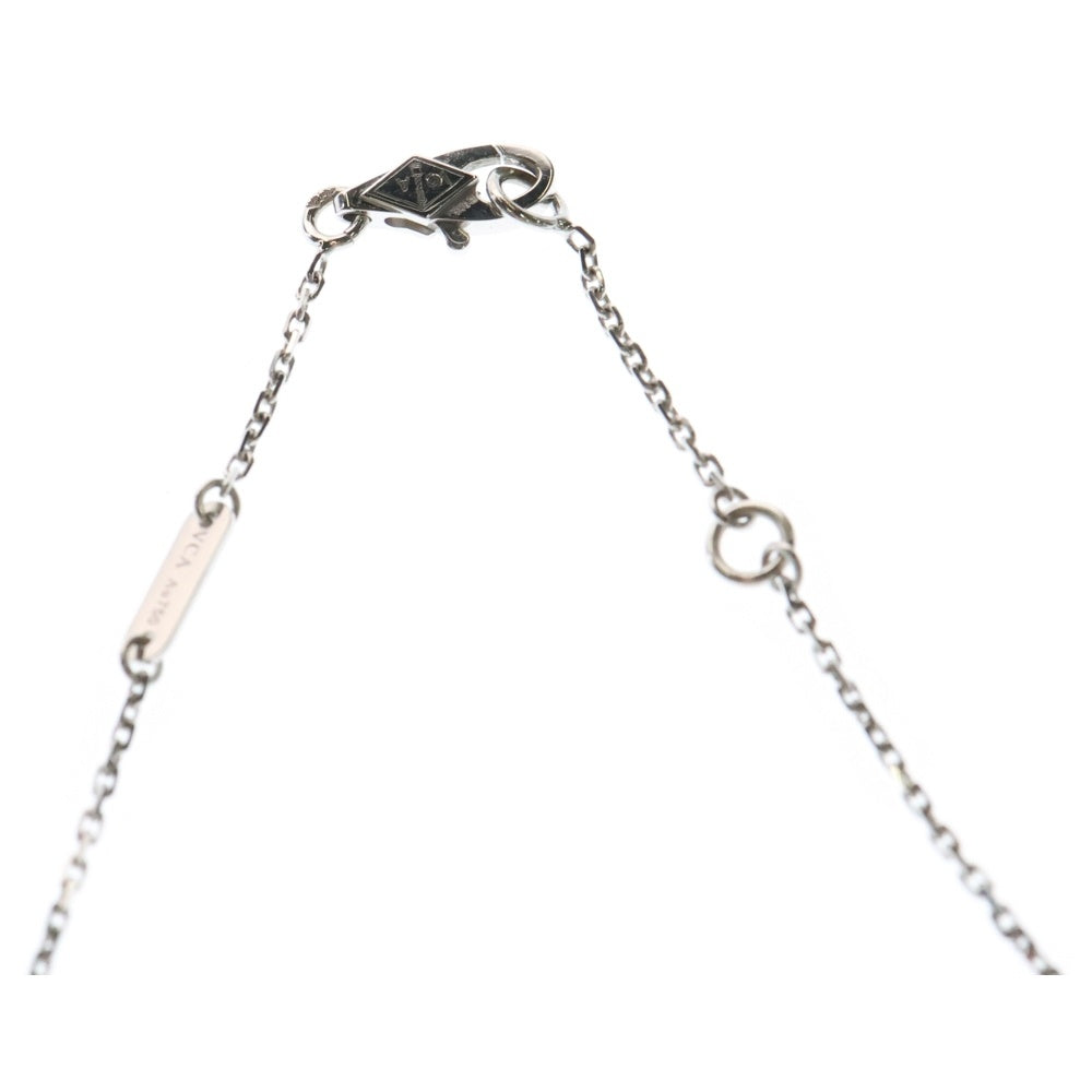 Van Cleef & Arpels(ヴァンクリーフアンドアーペル) スウィートアルハンブラ ダイヤネックレス Au750WG ホワイトゴールド VCARO85900