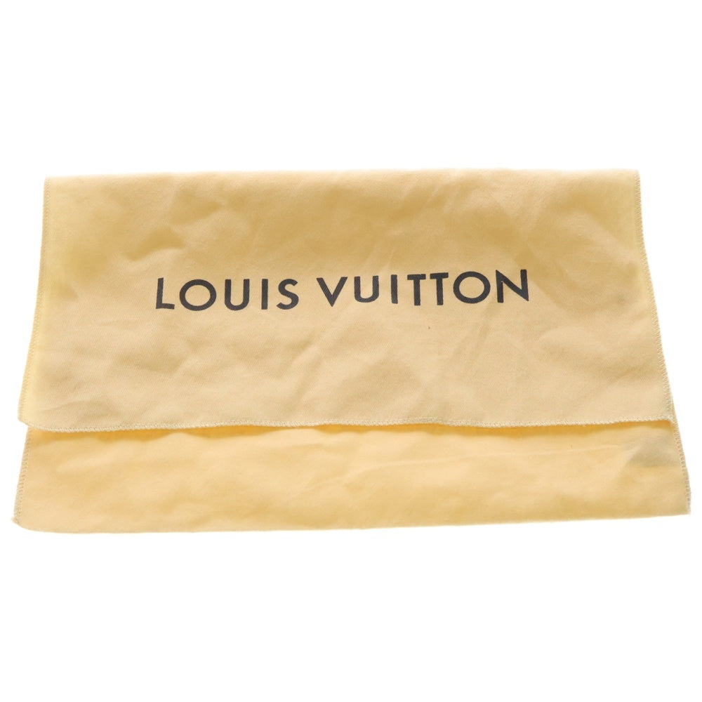 LOUIS VUITTON(ルイヴィトン) モノグラム ジャイアントリバース ポシェット ドゥーブルジップ ショルダーバッグ ブラウン M69203