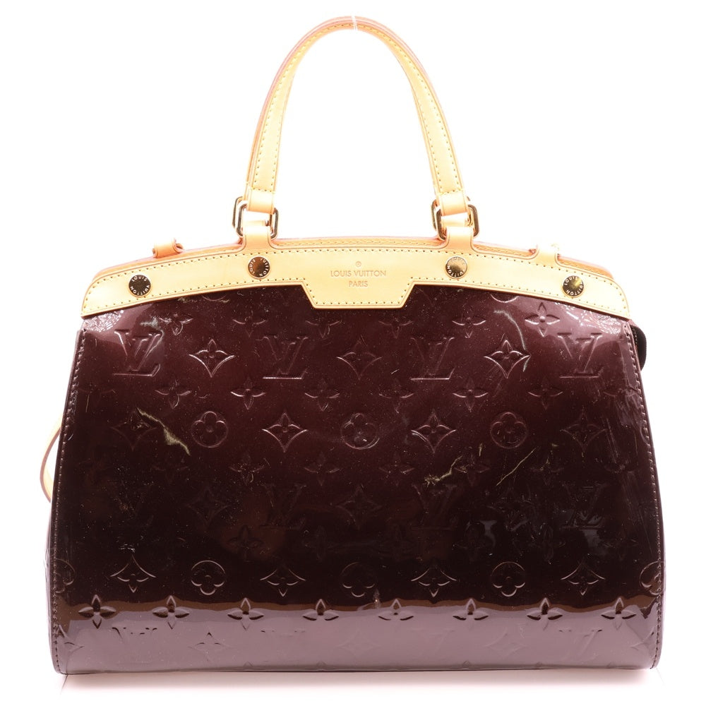 LOUIS VUITTON(ルイヴィトン) ヴェルニ ブレアMM 2wayハンドバッグ ショルダーバッグ ボルドー パテントレザー M91619