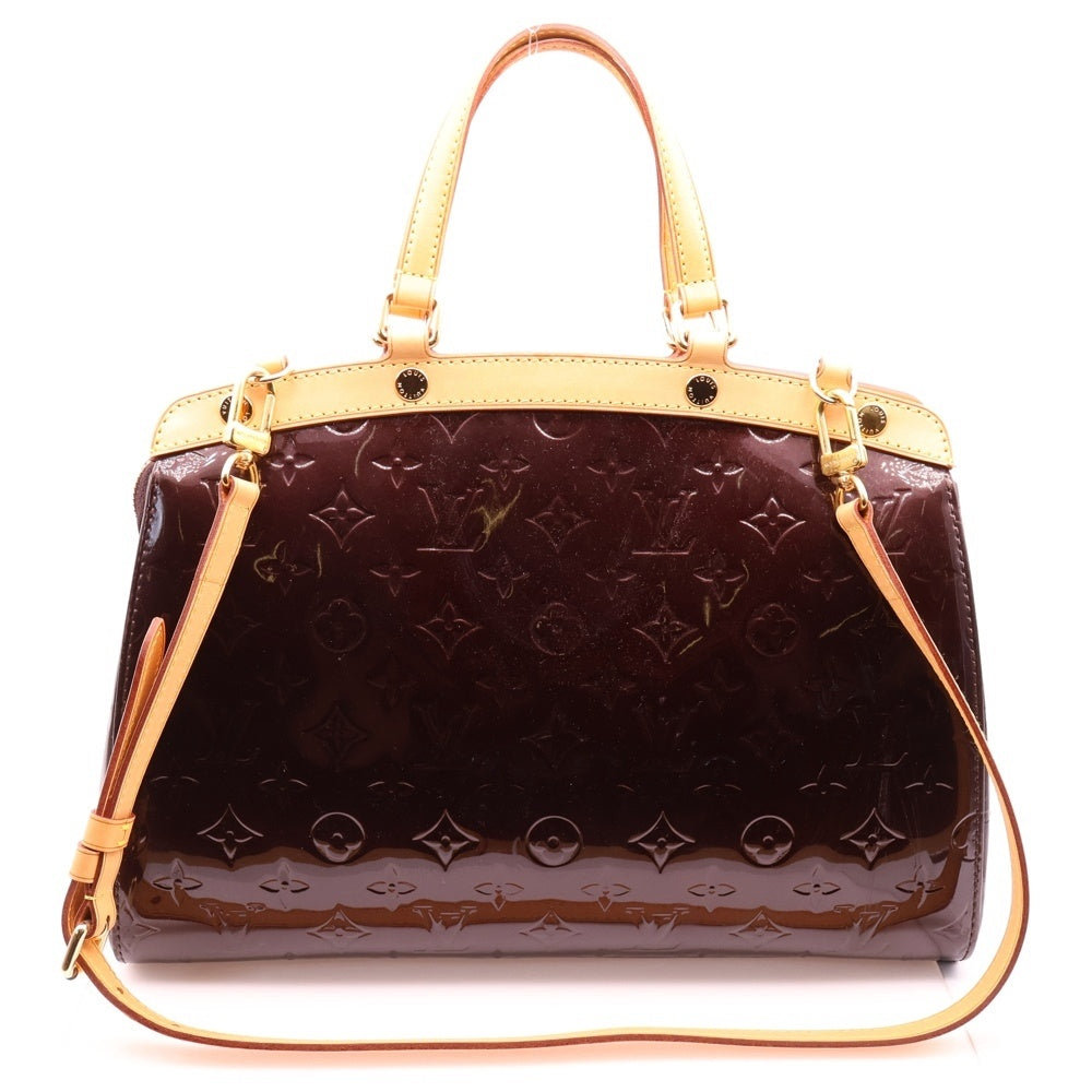 LOUIS VUITTON(ルイヴィトン) ヴェルニ ブレアMM 2wayハンドバッグ ショルダーバッグ ボルドー パテントレザー M91619