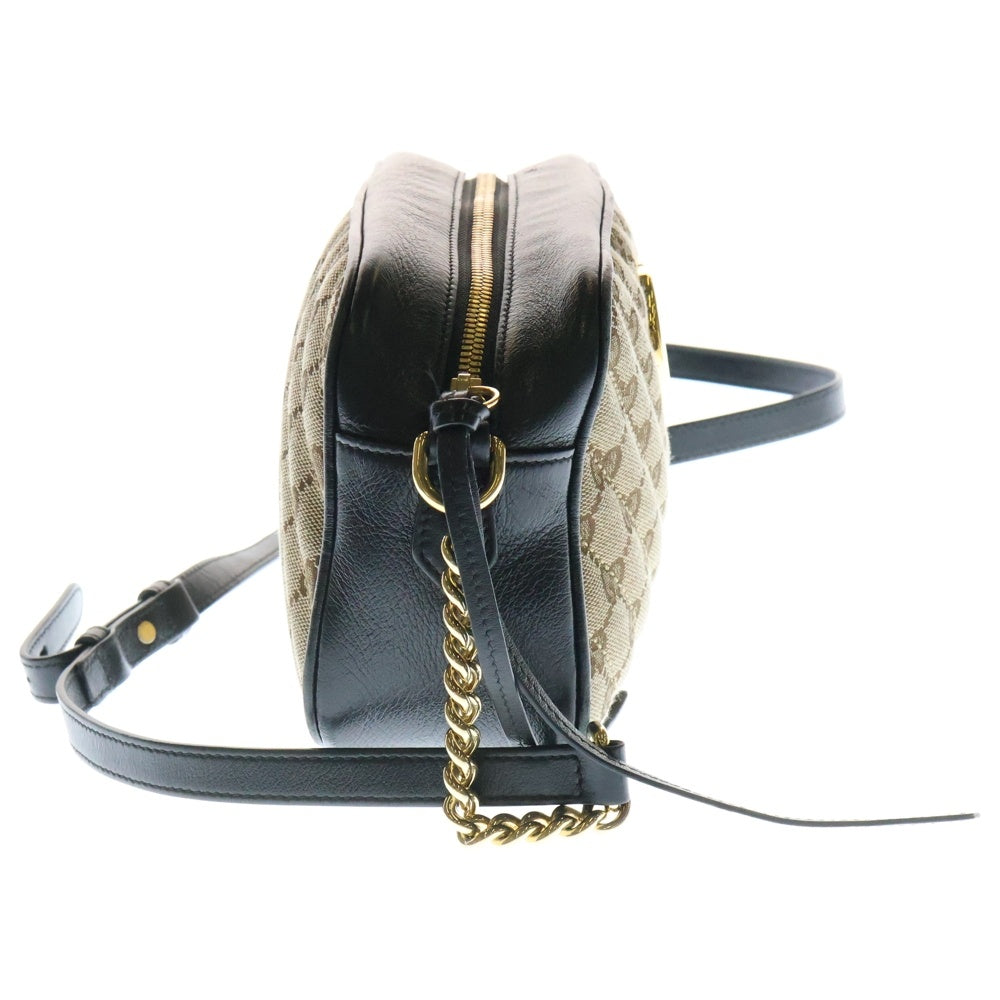 【GUCCI】GGマーモント レザー チェーンショルダーバッグ ゴールド 楽天市場】GUCCI グッチ レディースチェーンショルダーバッグ