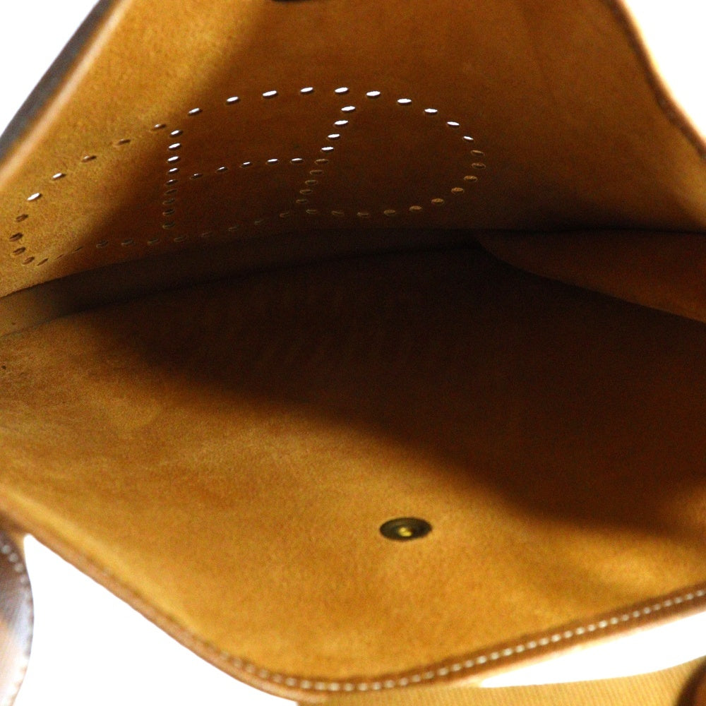 HERMES(エルメス) エブリンGM ショルダーバッグ ゴールド ブラウン ゴールド金具 トゴ #A刻印