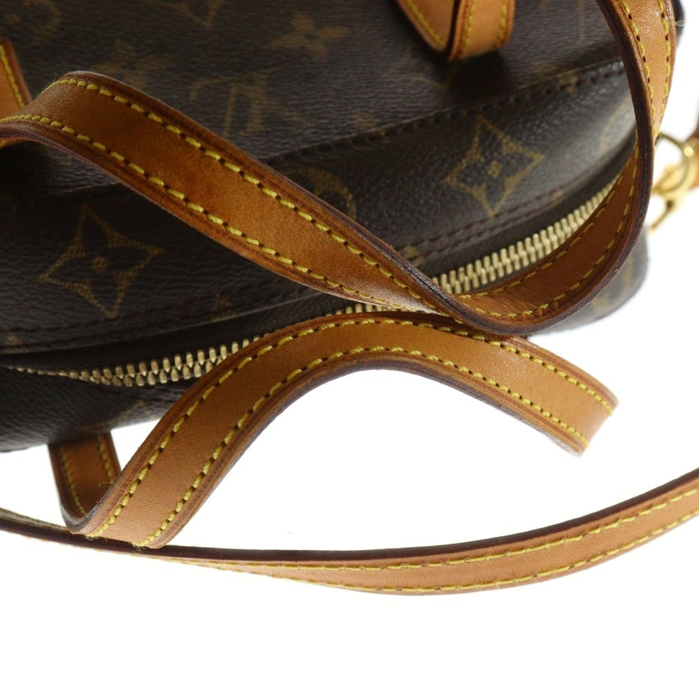LOUIS VUITTON(ルイヴィトン) モノグラム スポンティーニ 2WAYバッグ ショルダーバッグ ハンドバッグ ブラウン ゴールド金具 レザー×PVC M47500