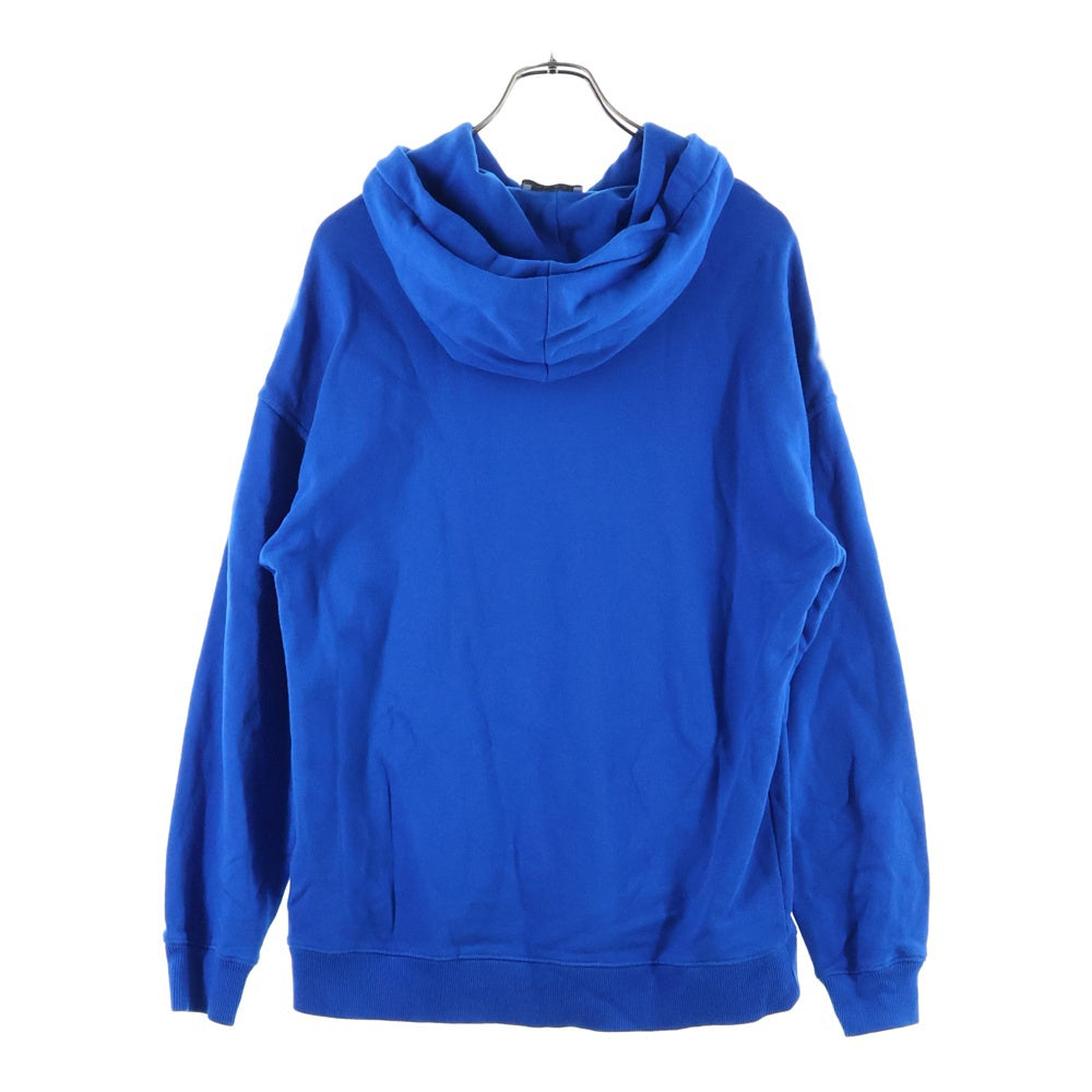 GIVENCHY(ジバンシィ) Blue Address Logo Hoodie BMJ05430AF ロゴ プルオーバーパーカー ブルー