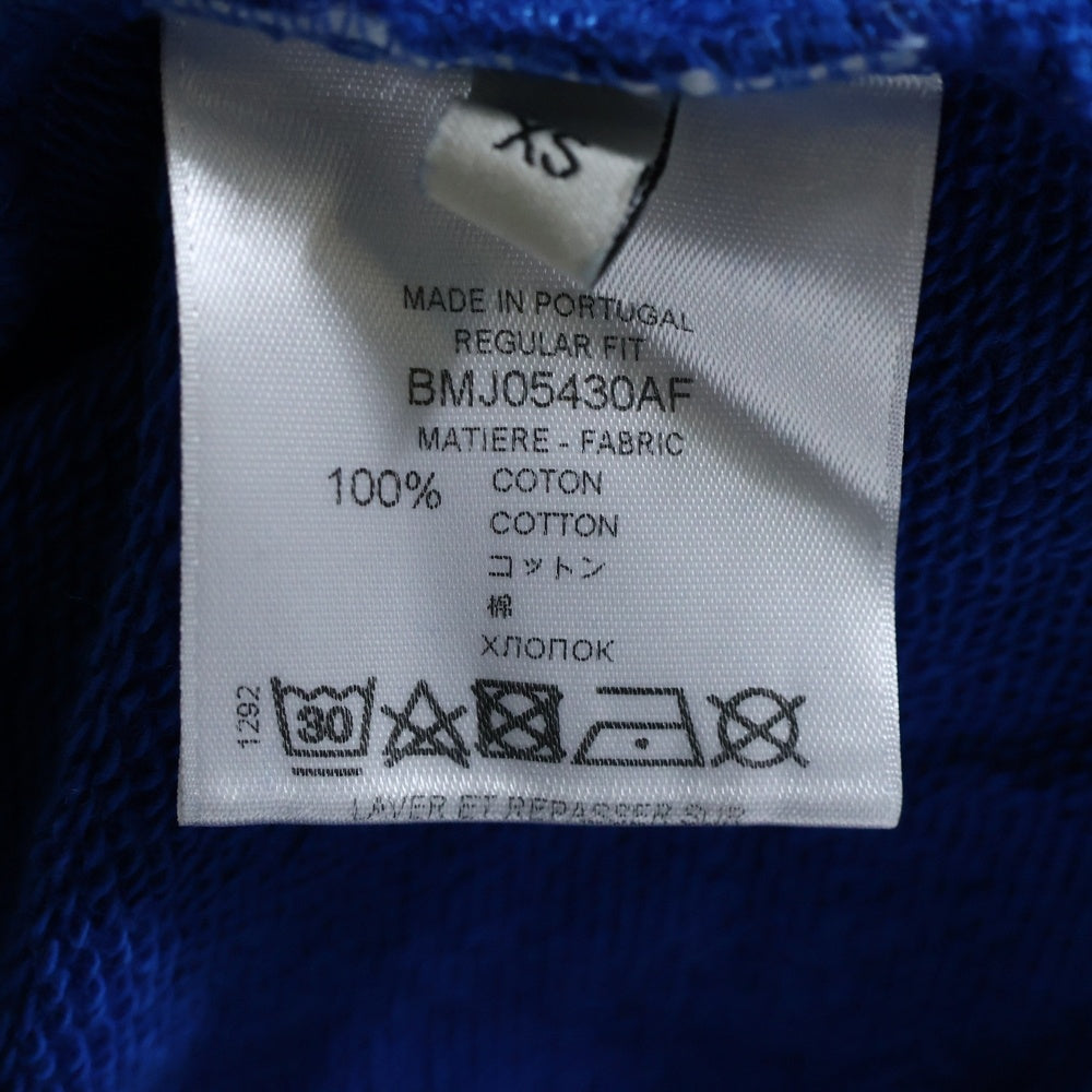GIVENCHY(ジバンシィ) Blue Address Logo Hoodie BMJ05430AF ロゴ プルオーバーパーカー ブルー