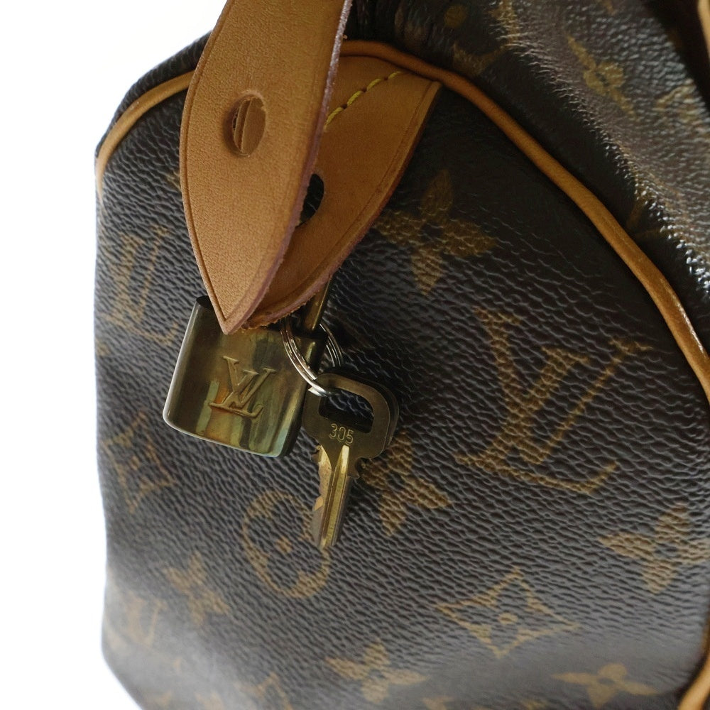 LOUIS VUITTON(ルイヴィトン) モノグラム スピーディ25 ハンドバッグ ミニボストンバッグ ブラウン レザー×PVC M41528