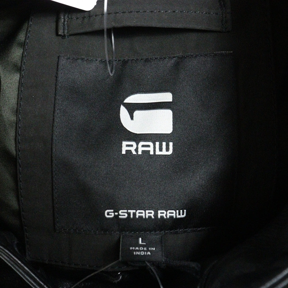G-STAR RAW(ジースターロウ) Rider Leather Jacket ライダー レザー ジップアップ ジャケット ブラック D20078-C851-6484