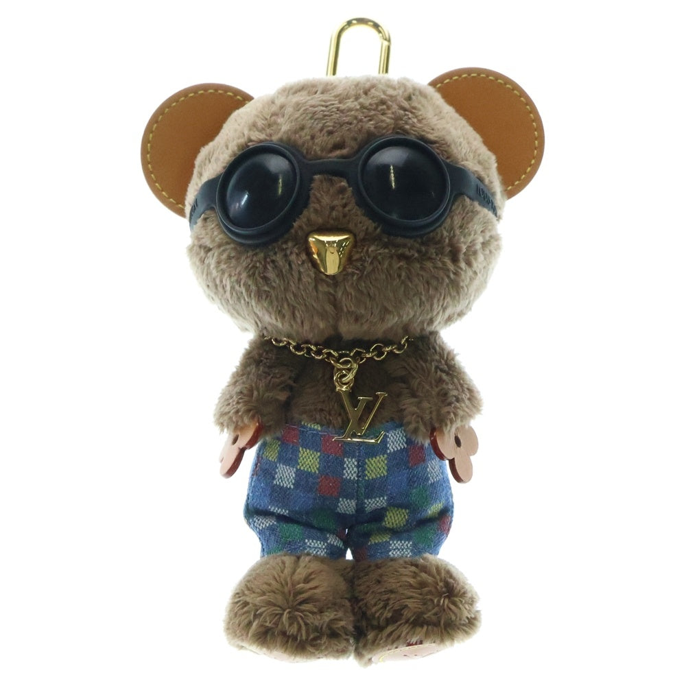 LOUIS VUITTON(ルイヴィトン) ×NIGO ファレル バッグチャーム・LVルイ ベア ブラウン M03178