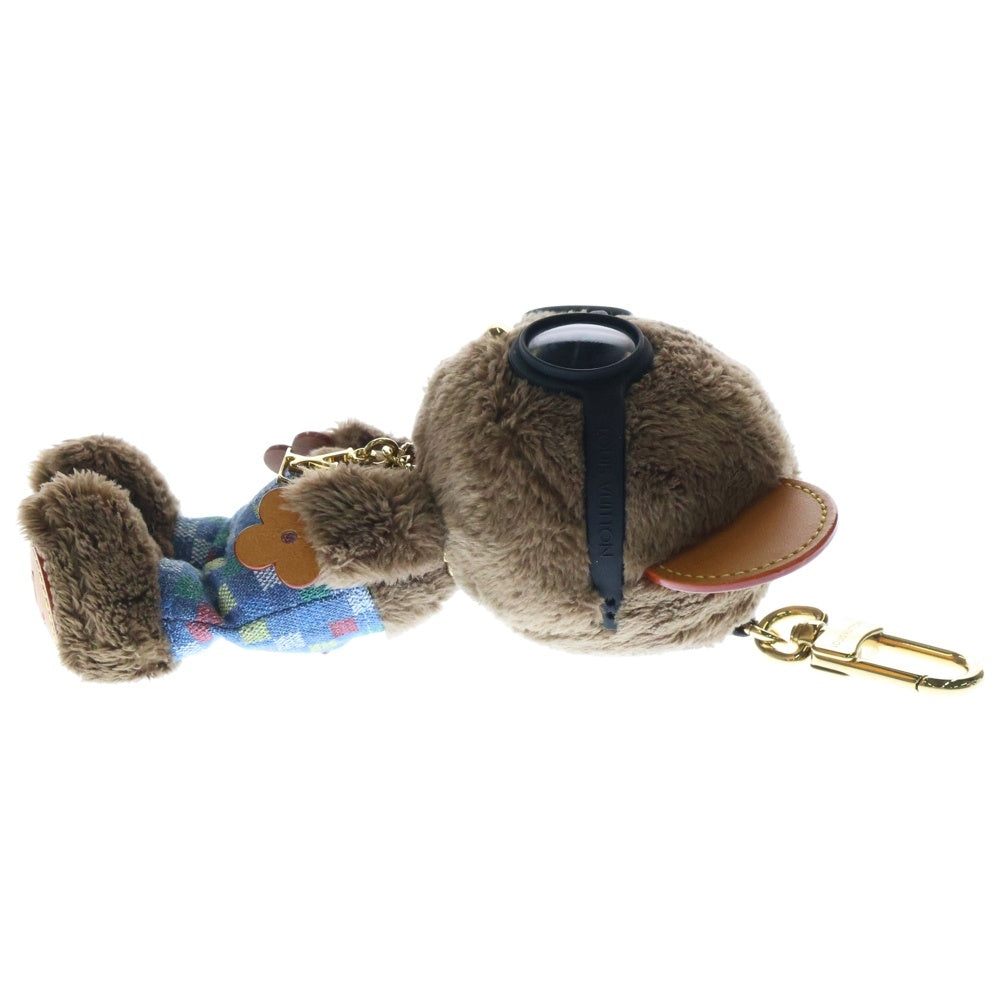 LOUIS VUITTON(ルイヴィトン) ×NIGO ファレル バッグチャーム・LVルイ ベア ブラウン M03178