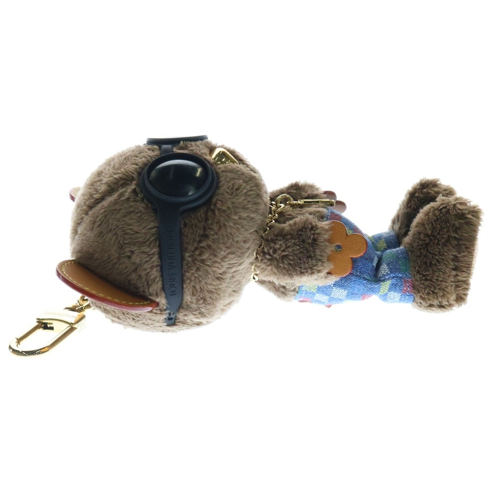 LOUIS VUITTON(ルイヴィトン) ×NIGO ファレル バッグチャーム・LVルイ ベア ブラウン M03178