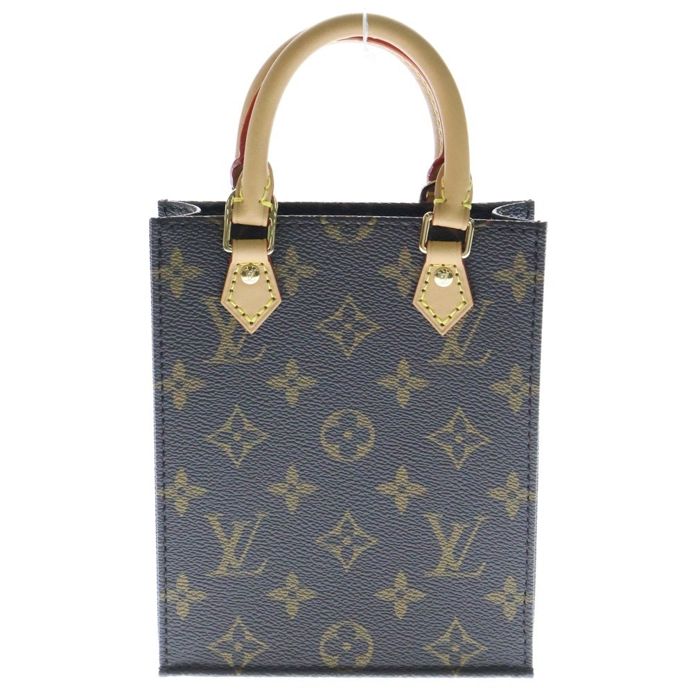 LOUIS VUITTON(ルイヴィトン) モノグラム プティットサックプラ ショルダーバッグ ブラウン PVCレザー M81295