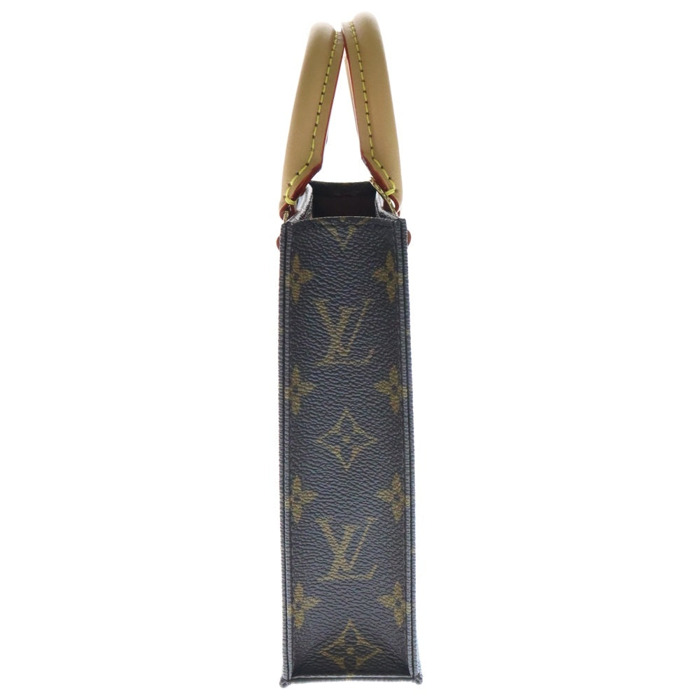 LOUIS VUITTON(ルイヴィトン) モノグラム プティットサックプラ ショルダーバッグ ブラウン PVCレザー M81295