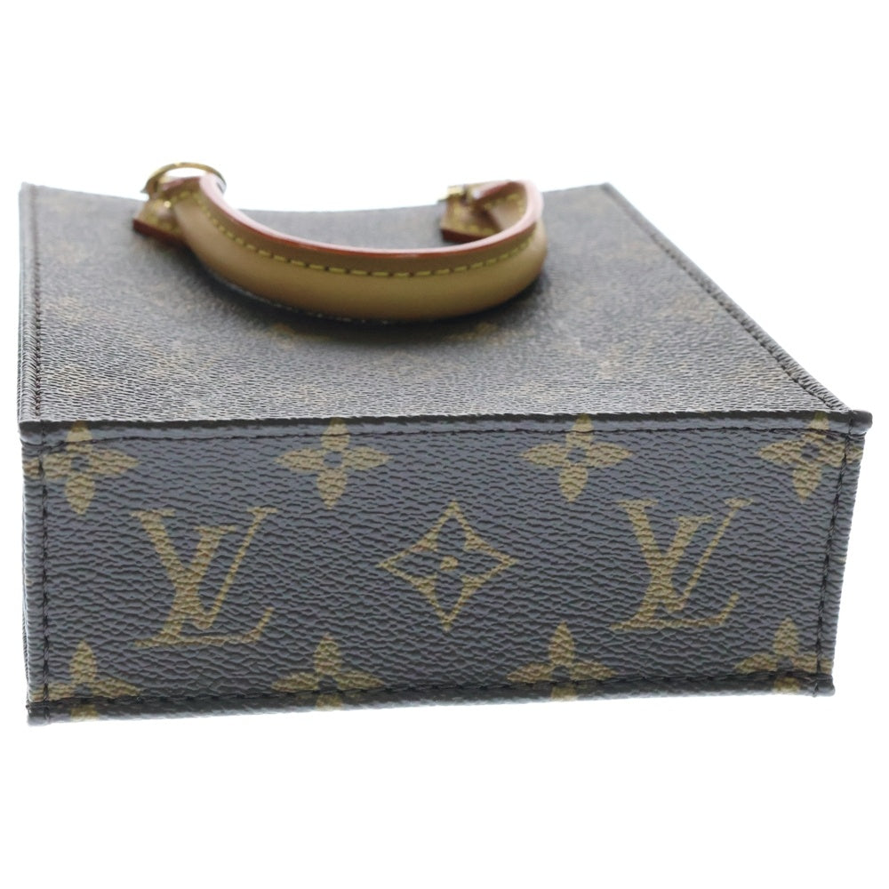 LOUIS VUITTON(ルイヴィトン) モノグラム プティットサックプラ ショルダーバッグ ブラウン PVCレザー M81295