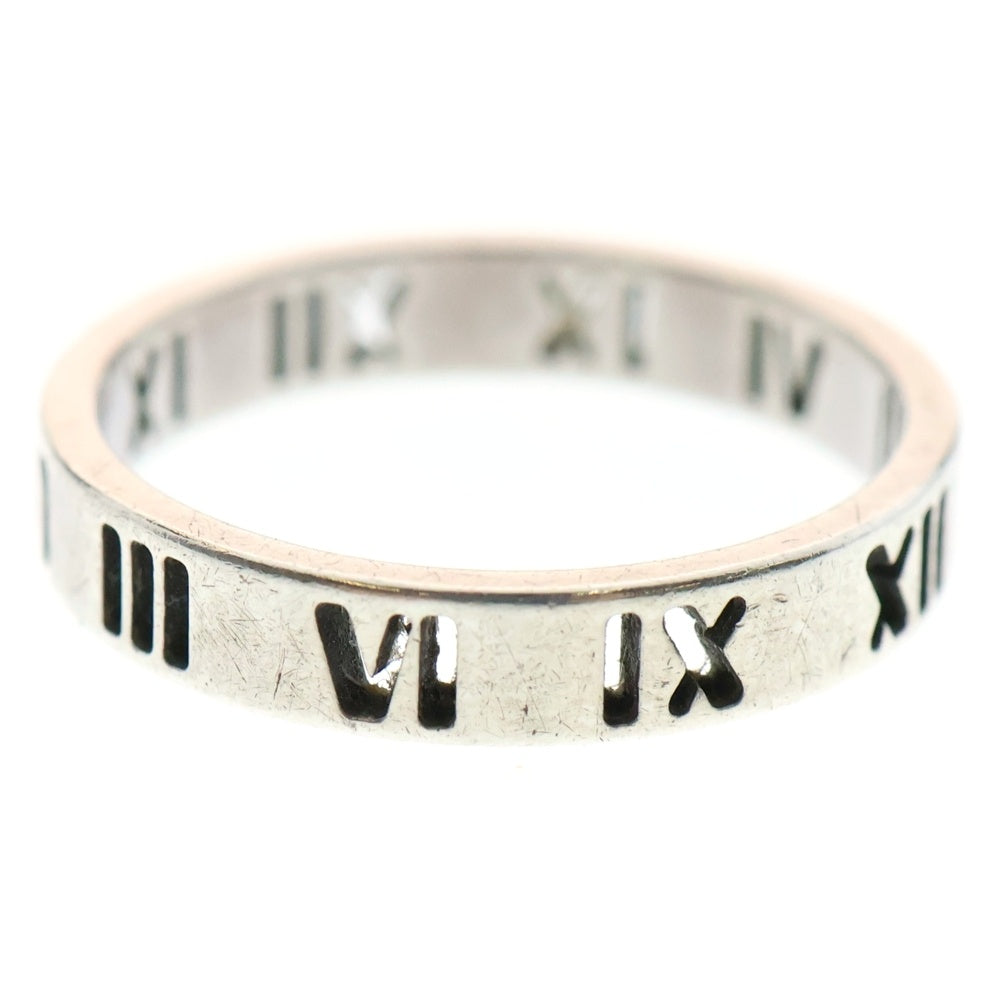 TIFFANY&Co(ティファニー) アトラスナローリング 指輪 シルバー SV925 2.3g