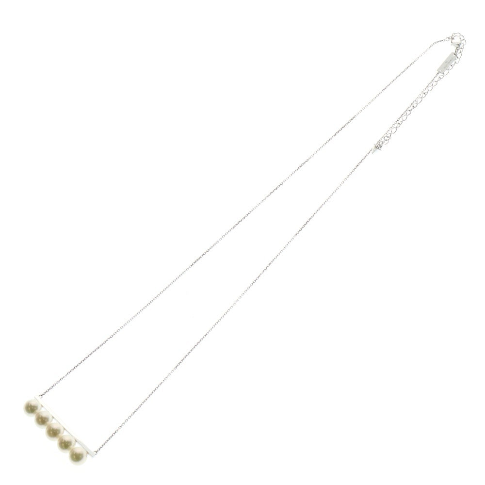 TASAKI(タサキ) バランス シグネチャー パールネックレス Au750 K18 WG ホワイトゴールド 真珠