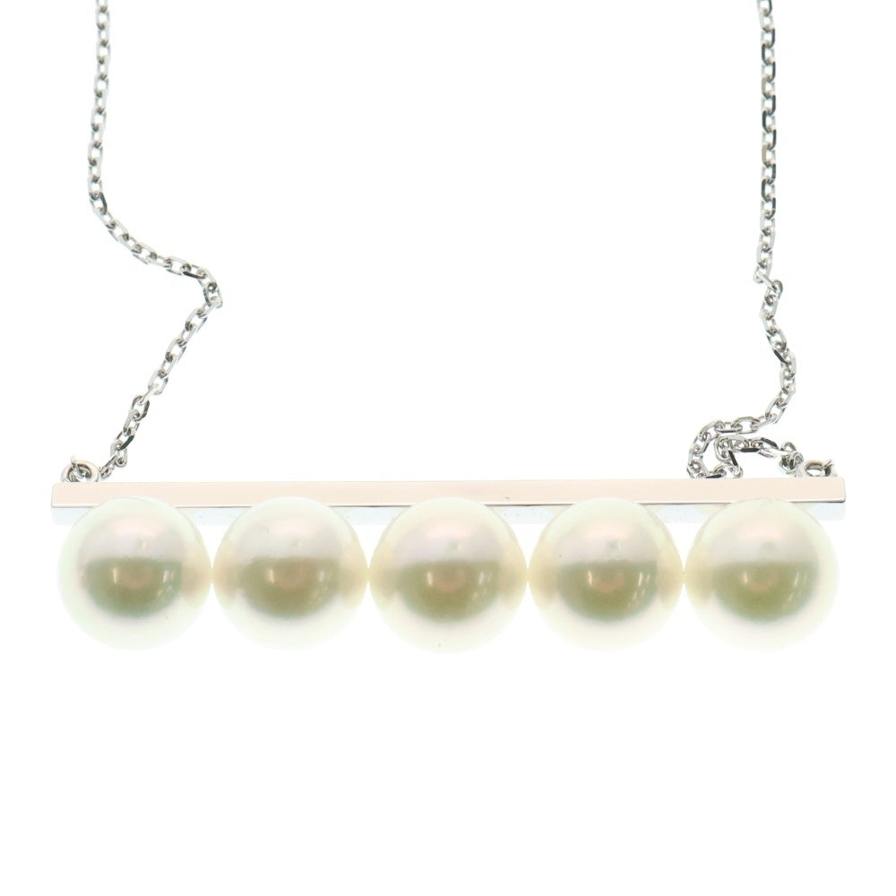 TASAKI(タサキ) バランス シグネチャー パールネックレス Au750 K18 WG ホワイトゴールド 真珠