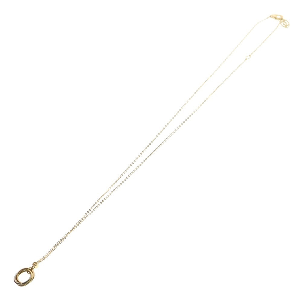 Cartier(カルティエ) トリニティ ペンダント ネックレス ダイヤモンド イエローゴールド ピンクゴールド ホワイトゴールド K18YG×PG×WG B7223500 ジュエリー アクセサリー