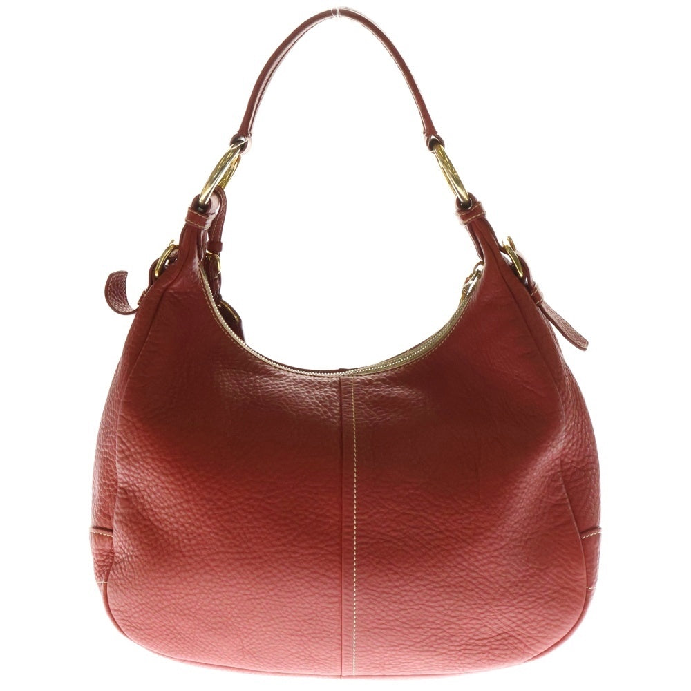 PRADA(プラダ) ワンショルダーバッグ ハンドバッグ レッド レザー BR4373