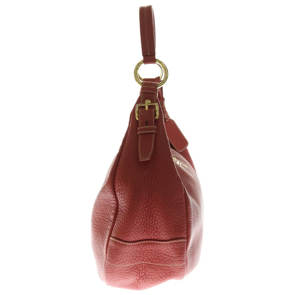 PRADA(プラダ) ワンショルダーバッグ ハンドバッグ レッド レザー BR4373