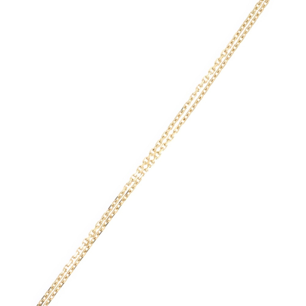Van Cleef & Arpels(ヴァンクリーフアンドアーペル) ヴィンテージアルハンブラ タイガーアイ ネックレス イエローゴールド Au750YG VCARD38600 ジュエリー