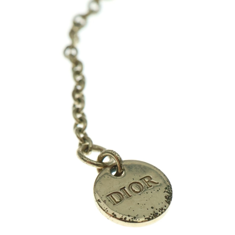 Christian Dior(クリスチャンディオール) CDロゴ ラインストーン