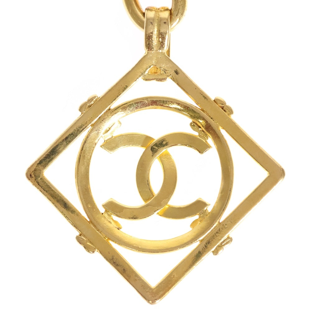 CHANEL(シャネル) ココマーク ひし形 チェーンネックレス ペンダント