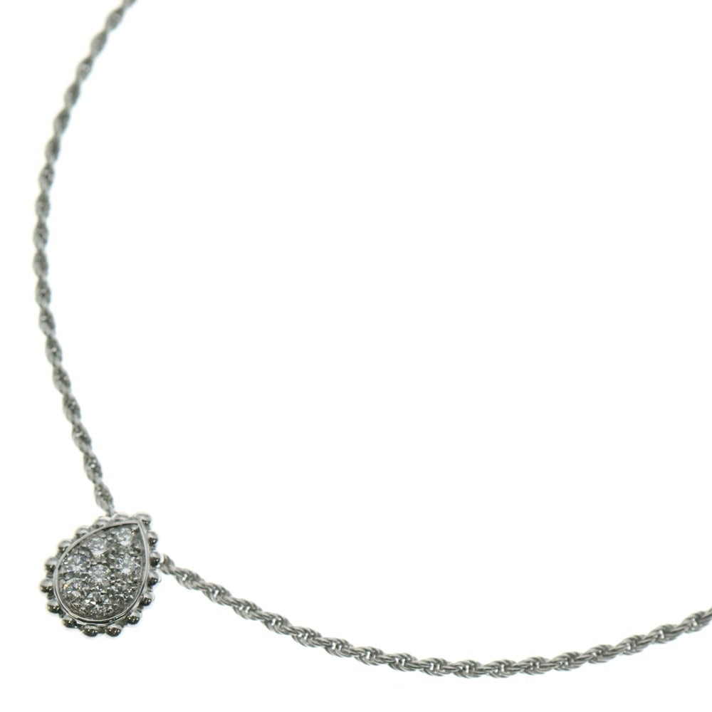 BOUCHERON(ブシュロン) セルパンボエム ダイヤ付チェーンペンダントネックレス K18WG ホワイトゴールド JPN00612