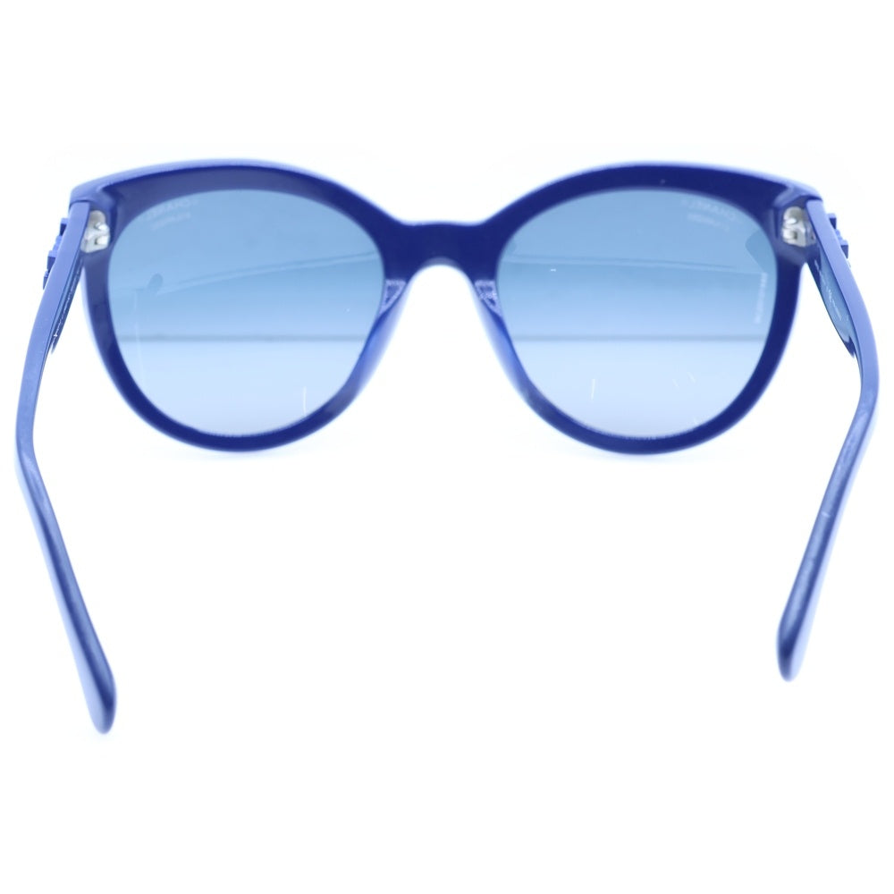 CHANEL(シャネル) ココマークテンプル カラーレンズサングラス アイウェア ブルー 5315-A