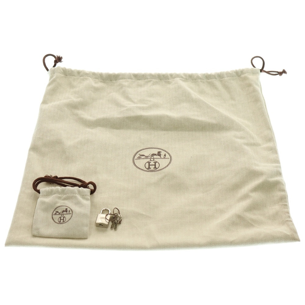 HERMES(エルメス) ピコタンPM マカサー トリヨン ハンドバッグ ミニバッグ レザー ダークブラウン シルバー金具 Z刻印