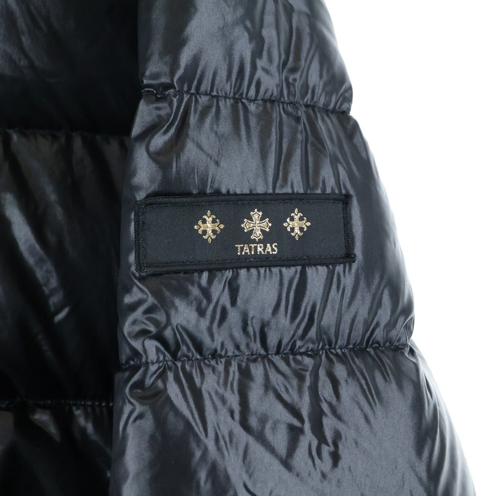 TATRAS(タトラス) DRENA ドレナ フーデッド ジップアップ ダウン ジャケット ブラック LTA20A4690