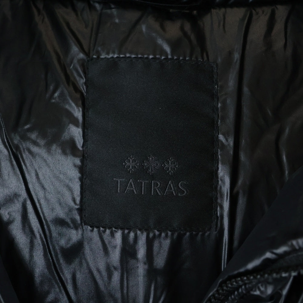 TATRAS(タトラス) DRENA ドレナ フーデッド ジップアップ ダウン ジャケット ブラック LTA20A4690