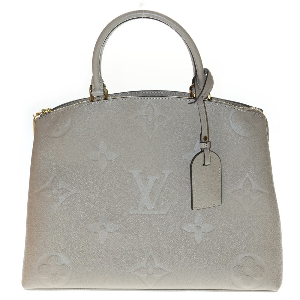 LOUIS VUITTON(ルイヴィトン) グラン パレ MM モノグラム アンプラント エンボスレザー 2WAY ハンド ショルダーバッグ ゴールド金具 ベージュ M45833