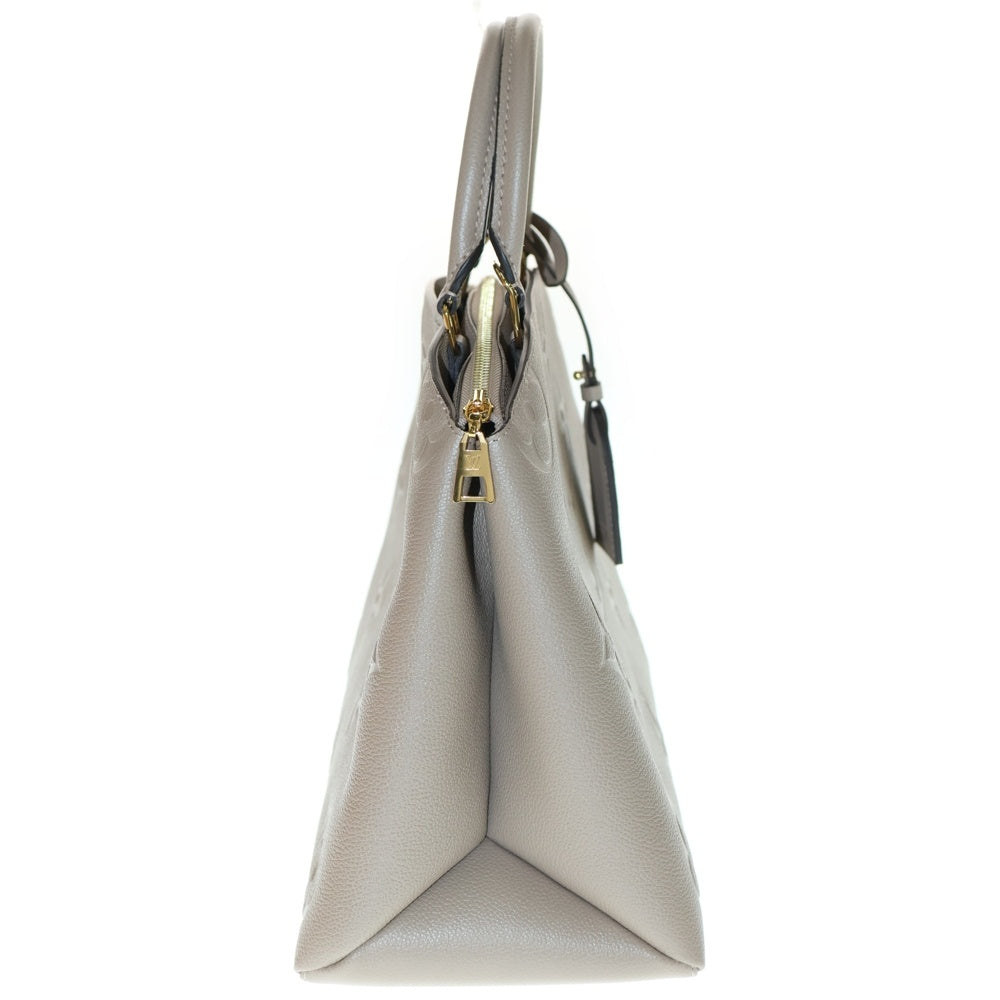 LOUIS VUITTON(ルイヴィトン) グラン パレ MM モノグラム アンプラント エンボスレザー 2WAY ハンド ショルダーバッグ ゴールド金具 ベージュ M45833