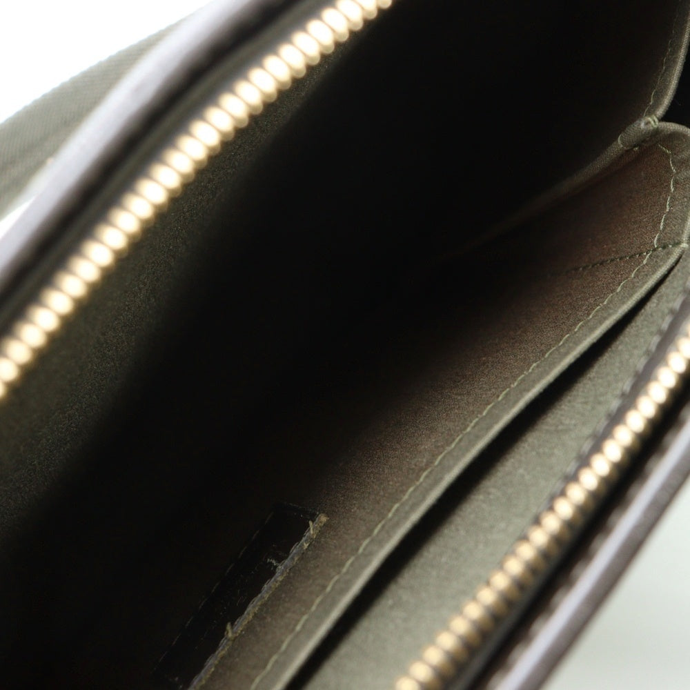 LOUIS VUITTON(ルイヴィトン) モノグラムミニ ルシーユPM ハンドバッグ トートバッグ ブラウン×グリーン レザー×キャンバス M92682 ゴールド金具