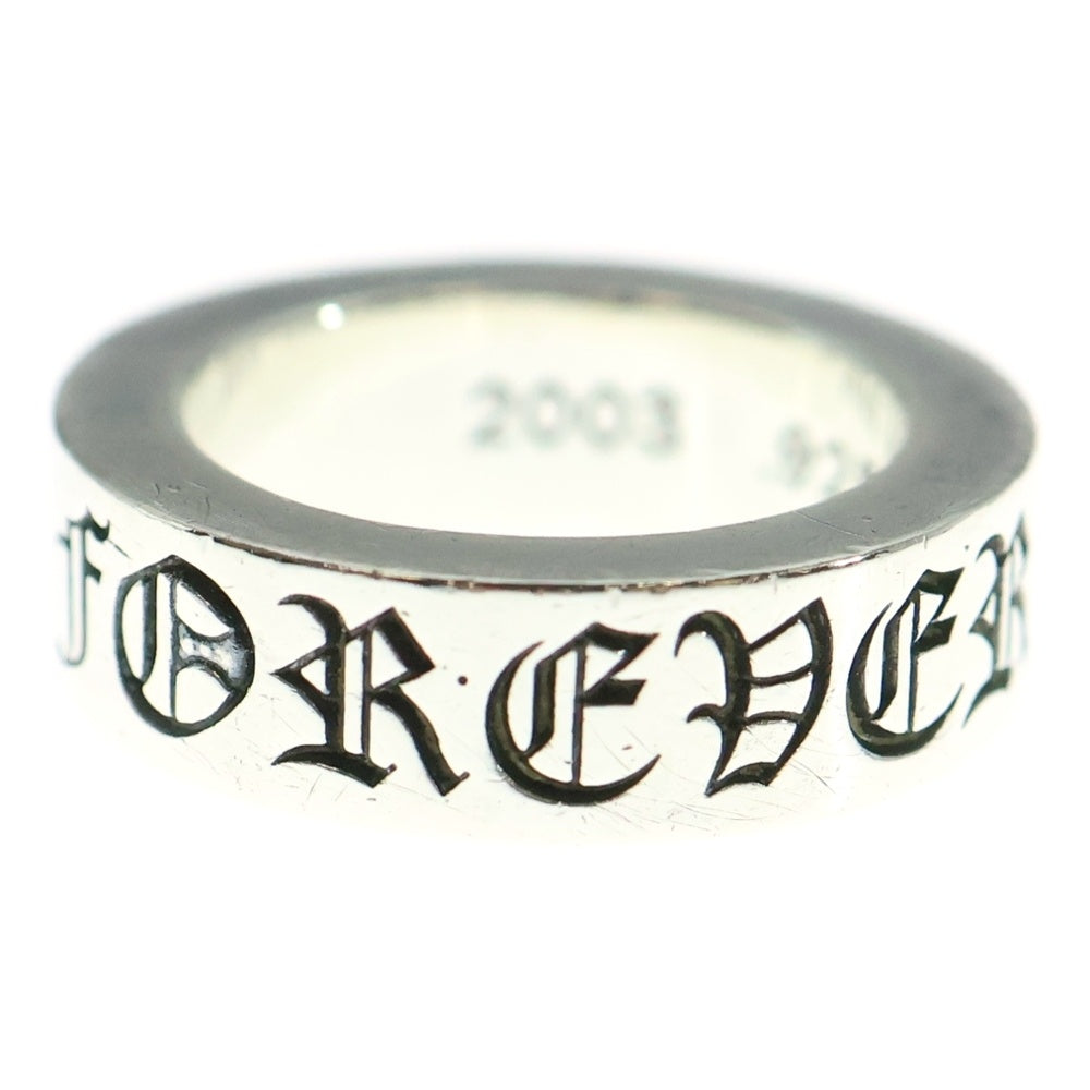 CHROME HEARTS(クロムハーツ) 6mm SPACER FOREVER 6mmスペーサーリング フォーエバーシルバーBCA337