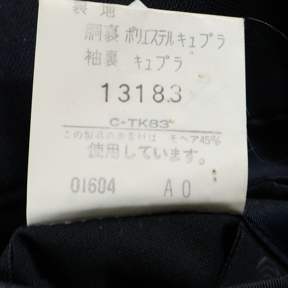 BURBERRY(バーバリー) ゴールドボタン ウール 2B テーラードジャケット ブレザー ネイビー