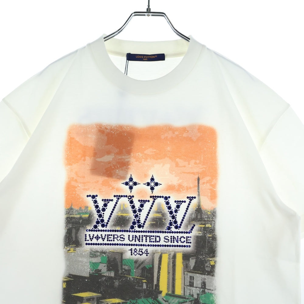 未使用品✨️25SS ルイヴィトン ダミエ ピケTシャツ エンベリッシュド M相当 プレミアム価格】 ルイヴィトン Tシャツ メンズ LOUIS VUITTON エンベ