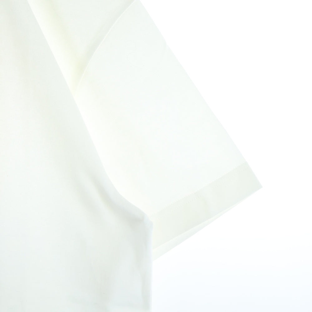 LOUIS VUITTON(ルイヴィトン) 25SS エンベリッシュド グラフィックプリント ビジュー ラインストーン ロゴ クルーネック 半袖Tシャツ カットソー ホワイト RM251M NPG HSY95W