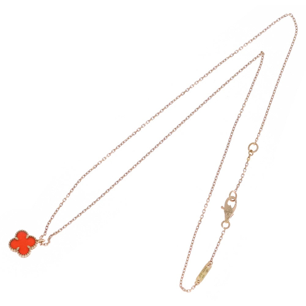 Van Cleef & Arpels スィートアルハンブラ　カーネリアン ヴァンクリーフ＆アーペル Van Cleef & Arpels スィートアルハンブラ