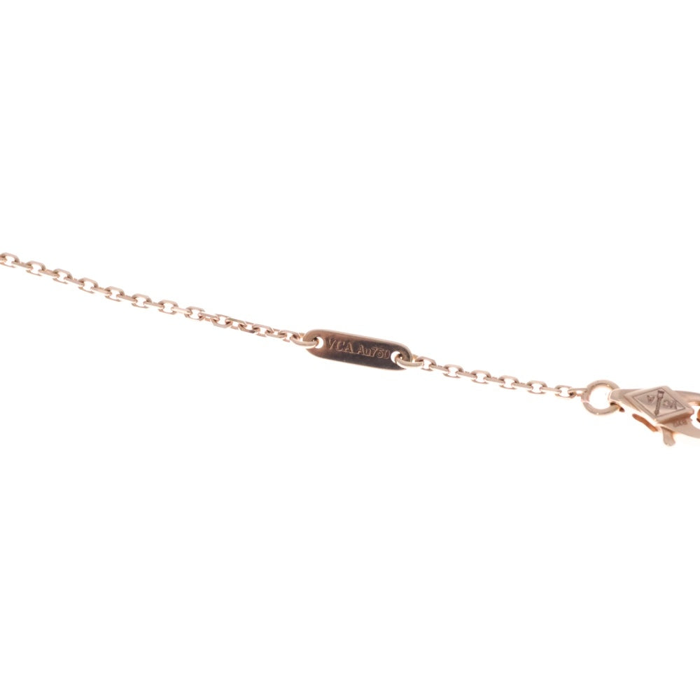 Van Cleef & Arpels(ヴァンクリーフアンドアーペル) スウィートアルハンブラ カーネリアン ネックレス Au750PG VCARN59M00 ジュエリー