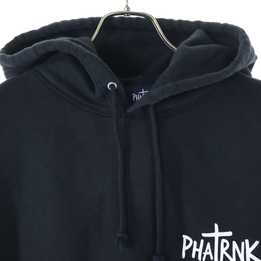 PHATRNK 黒パーカー ショップ袋付きサイズS PHATRNK 黒パーカー ショップ袋付きサイズS ✨大人気✨ ✨️キラキラ