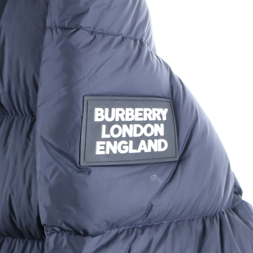 BURBERRY(バーバリー) LOCKWELL ノバチェック 2WAYフードジャケット ベスト ネイビー 8013732