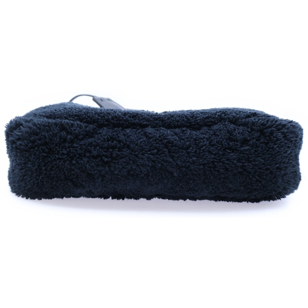 PRADA(プラダ) ワンショルダーバッグ ハンドバッグ テリー ネロ×ビアンコ ブラック×ホワイト スプーニャ 1NE515 シルバー金具